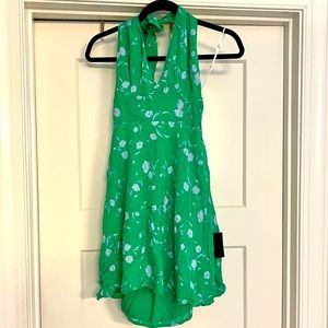 NWT Lulus Halter Mini Dress